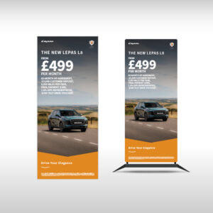 Lepas L8 Q4 HP Offer - £499 - Fabric Banner